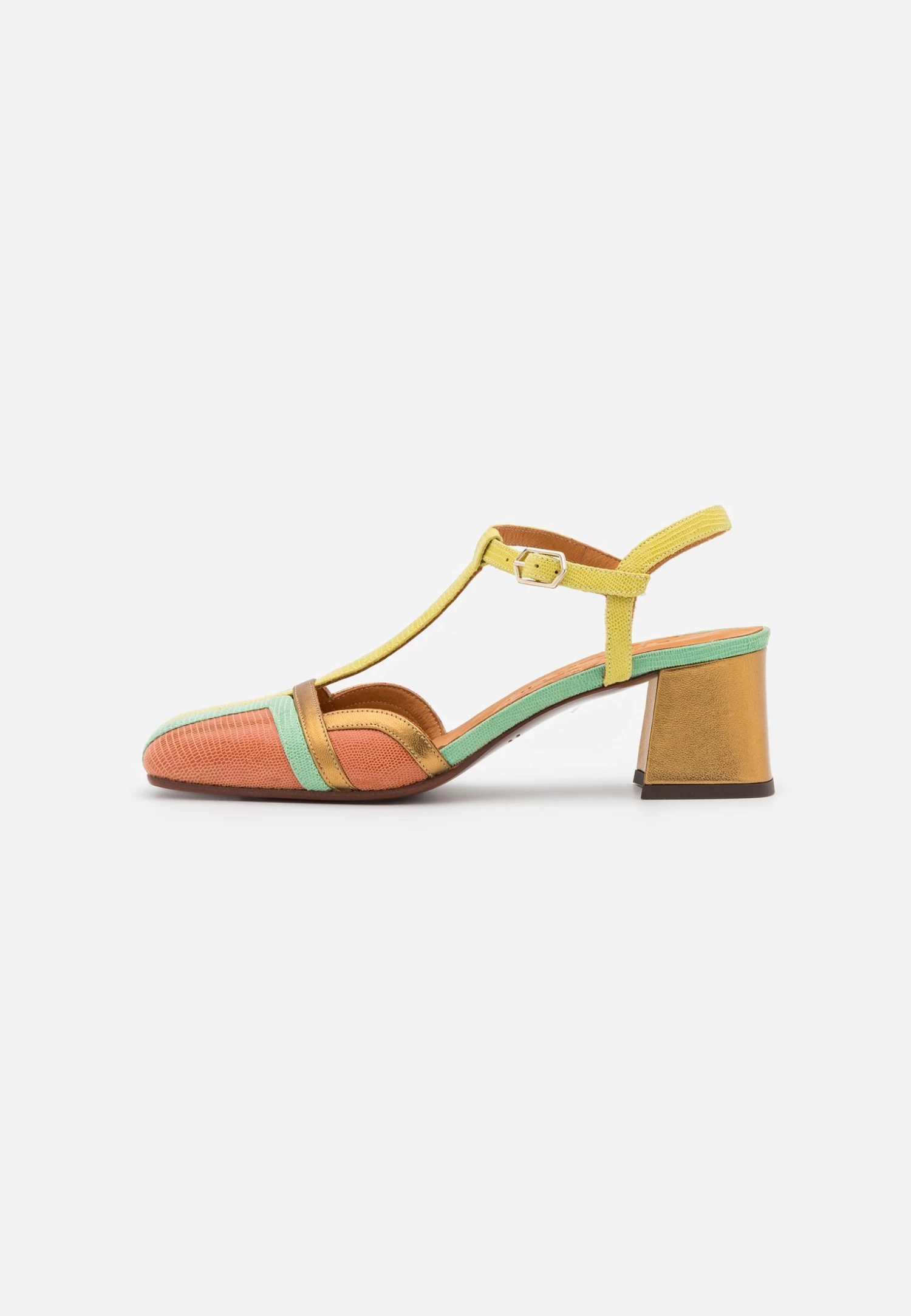 Chie Mihara Vorita - Sandalias - Jeep Salmon/Jeep Lemon/Menta/Dali Bronze 4 Chie Mihara Vorita - Sandalias - Jeep Salmon/Jeep Lemon/Menta/Dali Bronze - Imagen 2