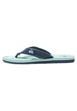 Quiksilver Molokai Layback - Sandalias De Dedo - Blue/Green