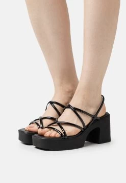 Aldo Slay - Sandalias Con Plataforma - Black