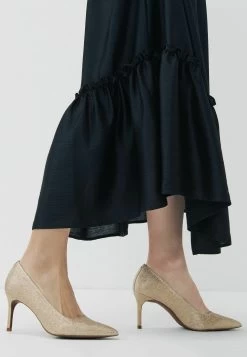 Next Black Patent - Zapatos Altos - Gold