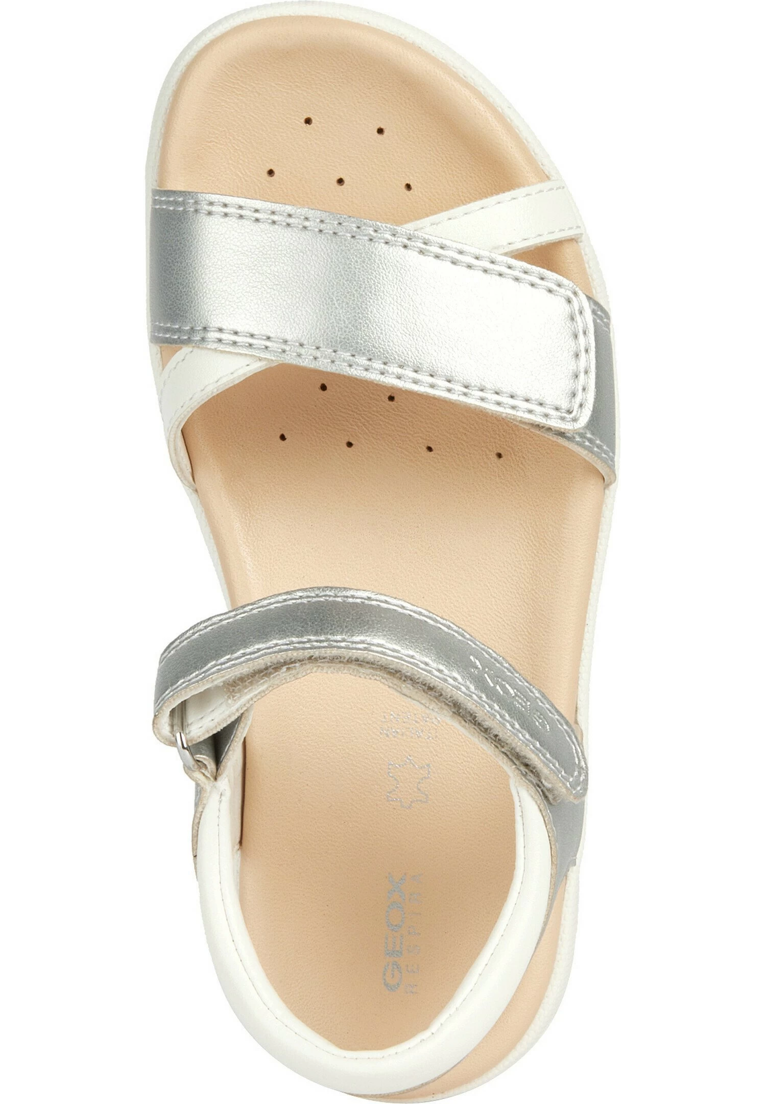 Geox J Soleima Gir - Sandalias - Silver White 4 Geox J Soleima Gir - Sandalias - Silver White - Imagen 2